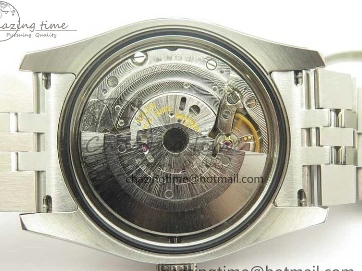 Good Copy Rolex Watches ARF 116234 1:1 DateJust 904L Markers Black SS Minimalist V 904L on 36 Jubilee Bracelet Sticks SS Dial 3374 Best SA3135 Edition 0113